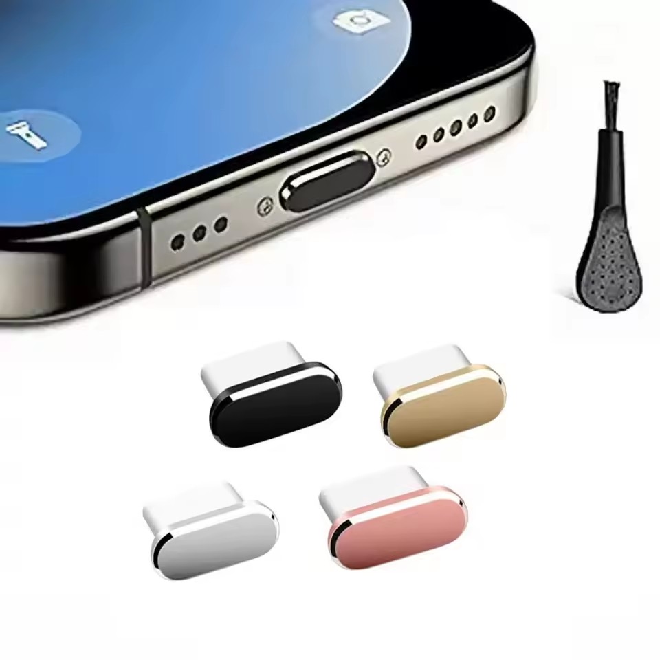 4Pcs USB C Dust Plug With Clea - Travel Plug Type C 评论和价格