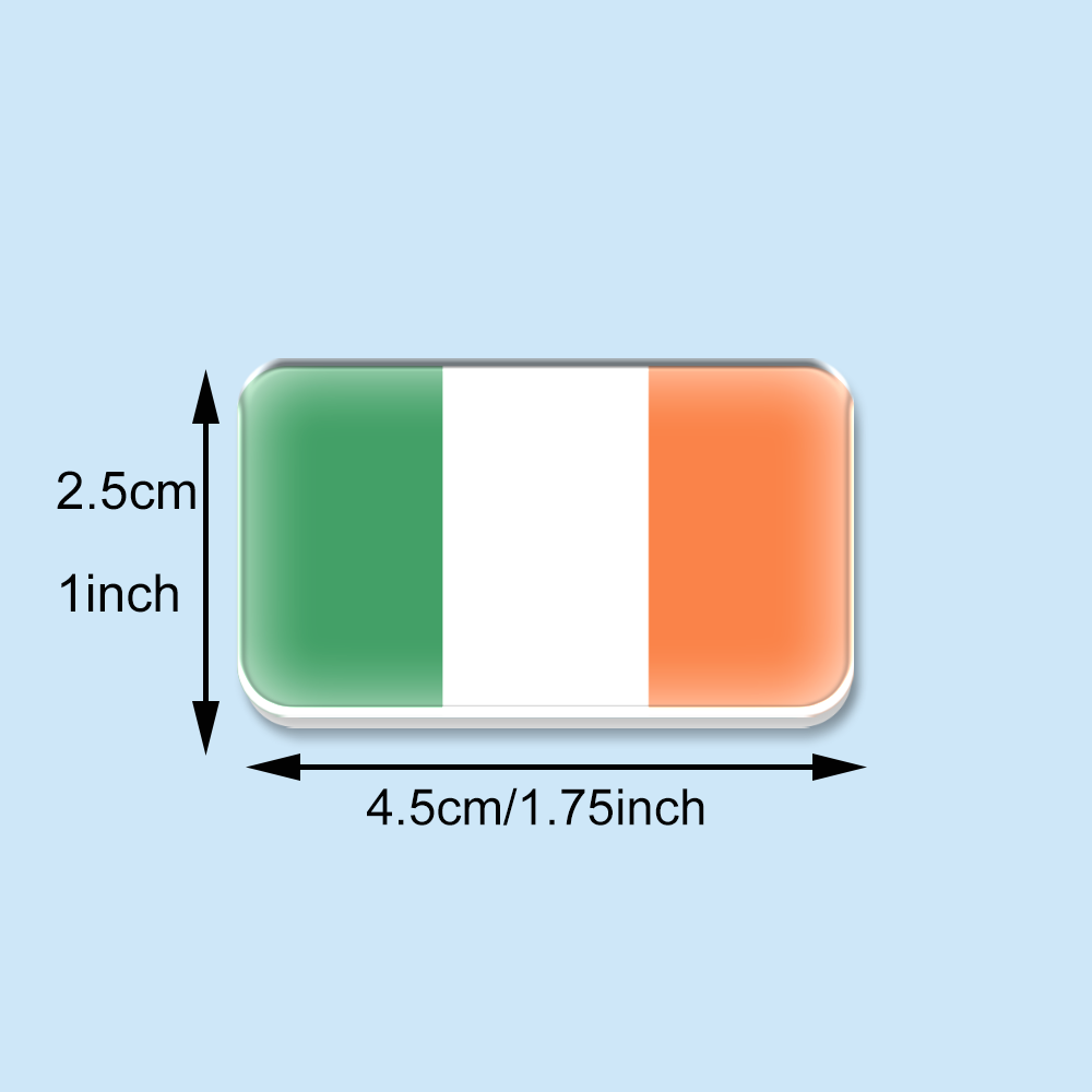 Acrylic Ireland Flag Brooch Pi - Travel Accessories Ireland 评论和价格