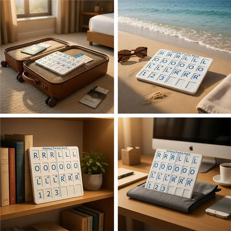 Superior-Solo Practice Mahjong - Travel Accessories To 3D Print 评论和价格
