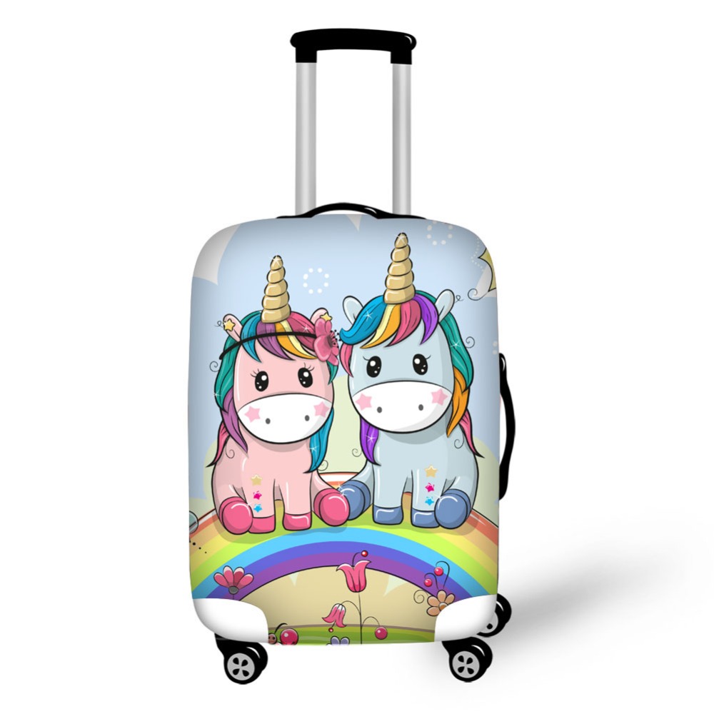 3D Cartoon Unicorn Pattern Pri - Travel Accessories To 3D Print 评论和价格