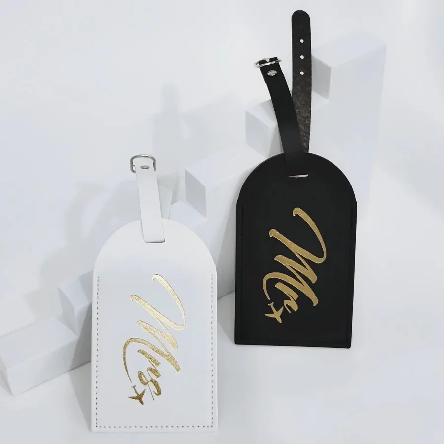 2PCS/Set Mr Mrs Couples Luggag - Travel Accessories In Bulk 评论和价格