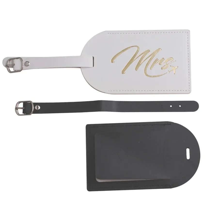 2PCS/Set Mr Mrs Couples Luggag - Travel Accessories In Bulk 评论和价格