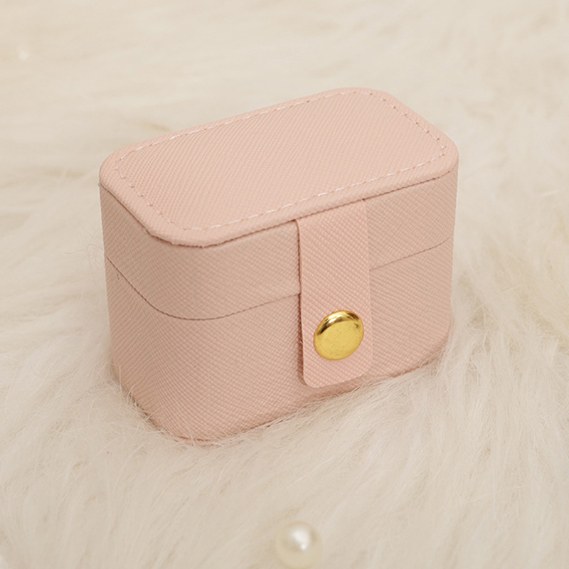 PU Leather Portable Jewelry Bo - Travel Accessories Display 评论和价格