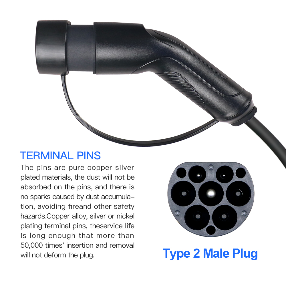 3.6KW 7.2 11 22KW Male Type 2  - Travel Plug Type C 评论和价格