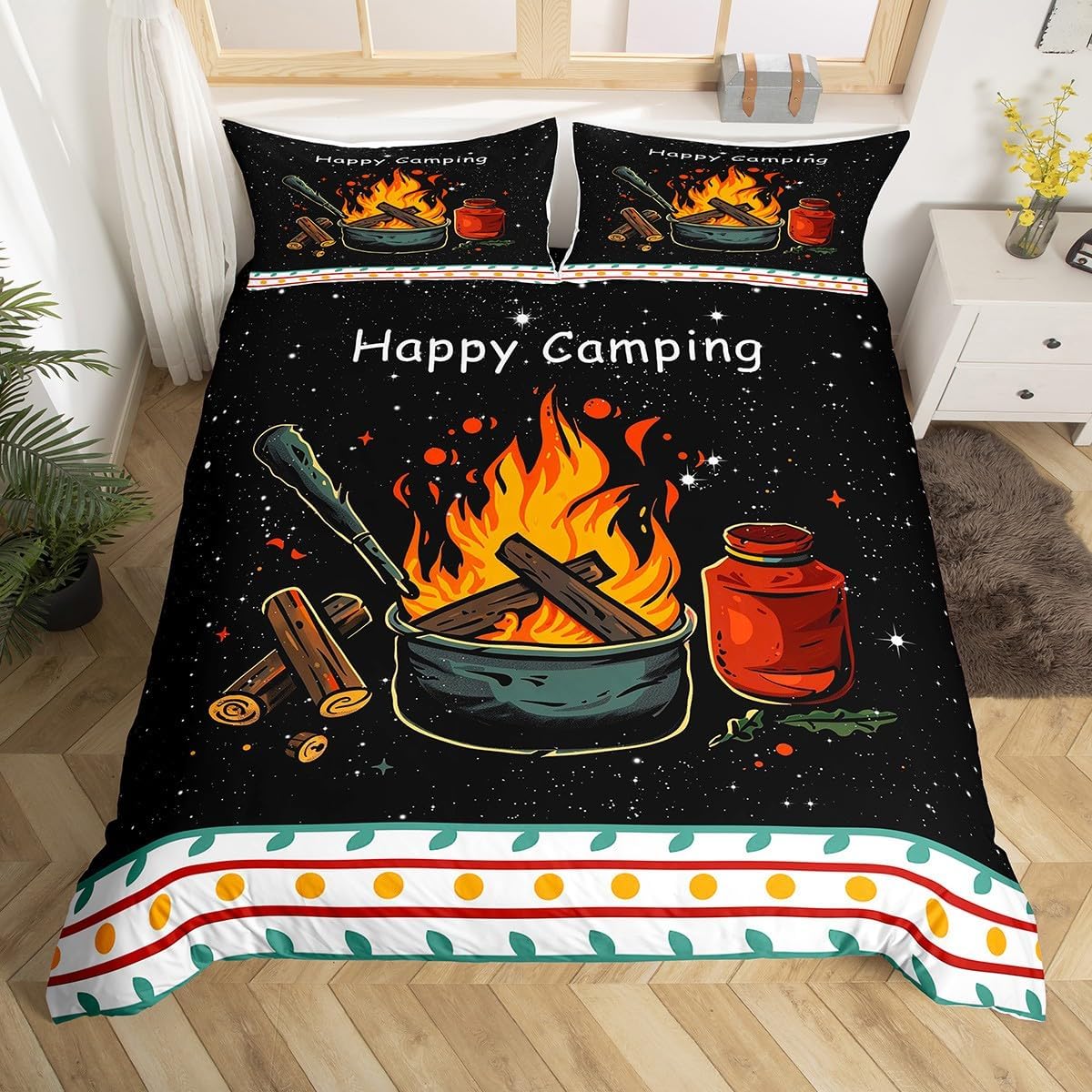 Camping Duvet Cover Set Full K - Travel Accessories To 3D Print 评论和价格