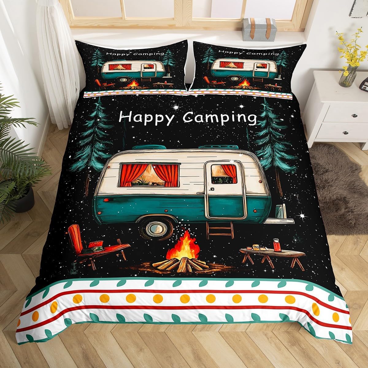 Camping Duvet Cover Set Full K - Travel Accessories To 3D Print 评论和价格