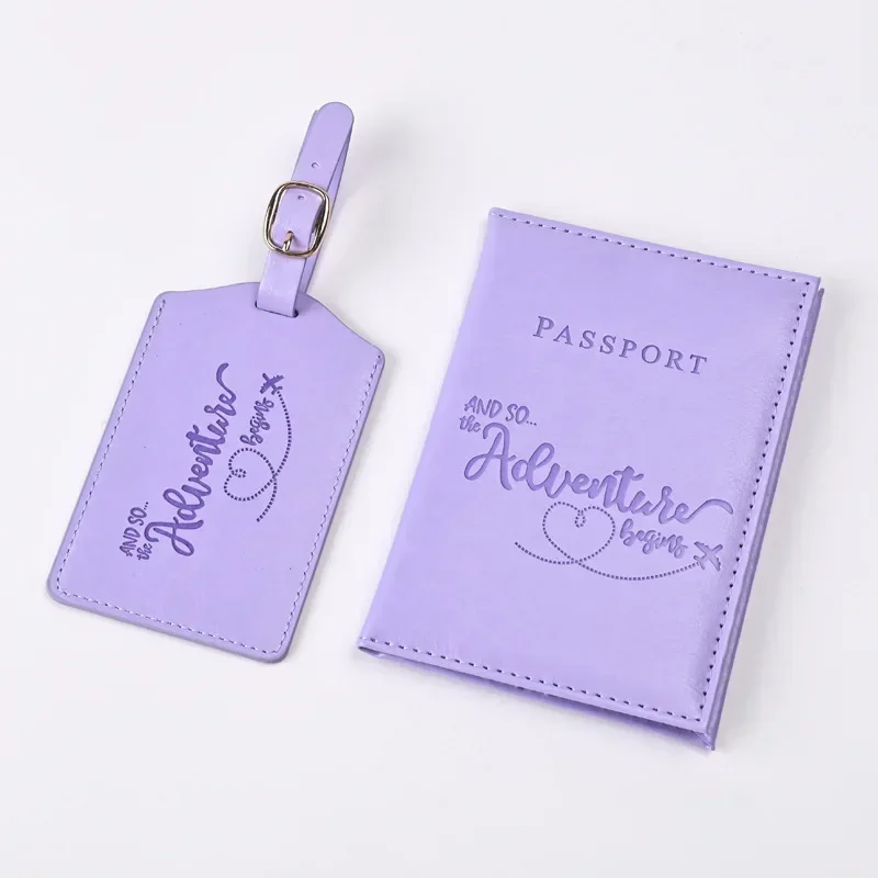 New Purple PU Leather Passport - Travel Accessories In Bulk 评论和价格