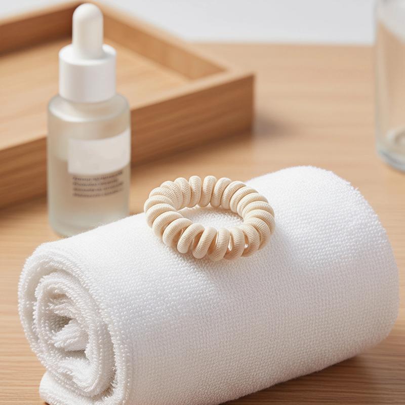 Spiral Coil Hair Ties No Damag - Travel Accessories Useful 评论和价格