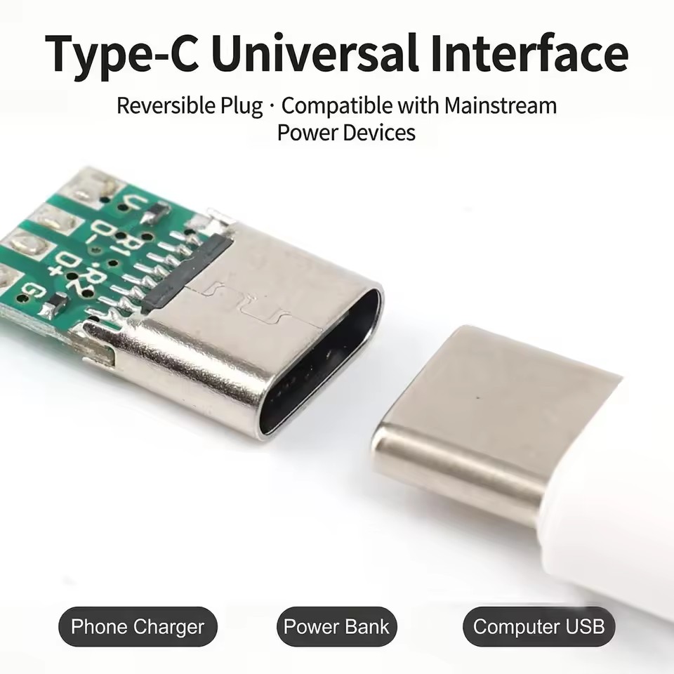 USB 3.1 Type C Connector 5/6 P - Travel Plug Type C 评论和价格