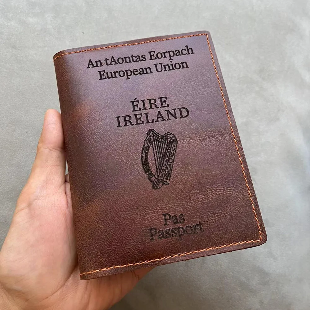Personalised Leather Irish Pas - Travel Accessories Ireland 评论和价格