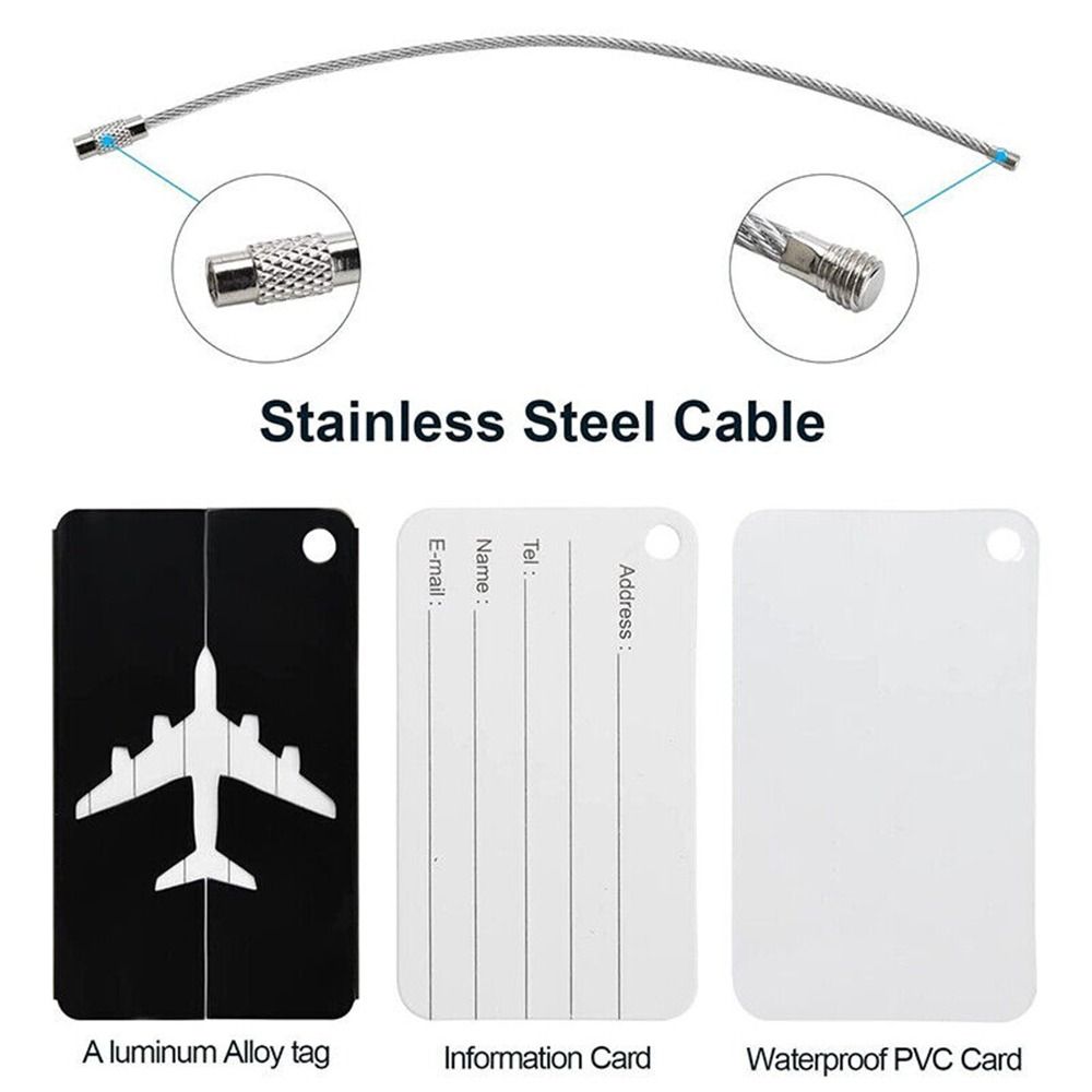 Aluminium Travel Luggage Tags  - Travel Accessories In Bulk 评论和价格