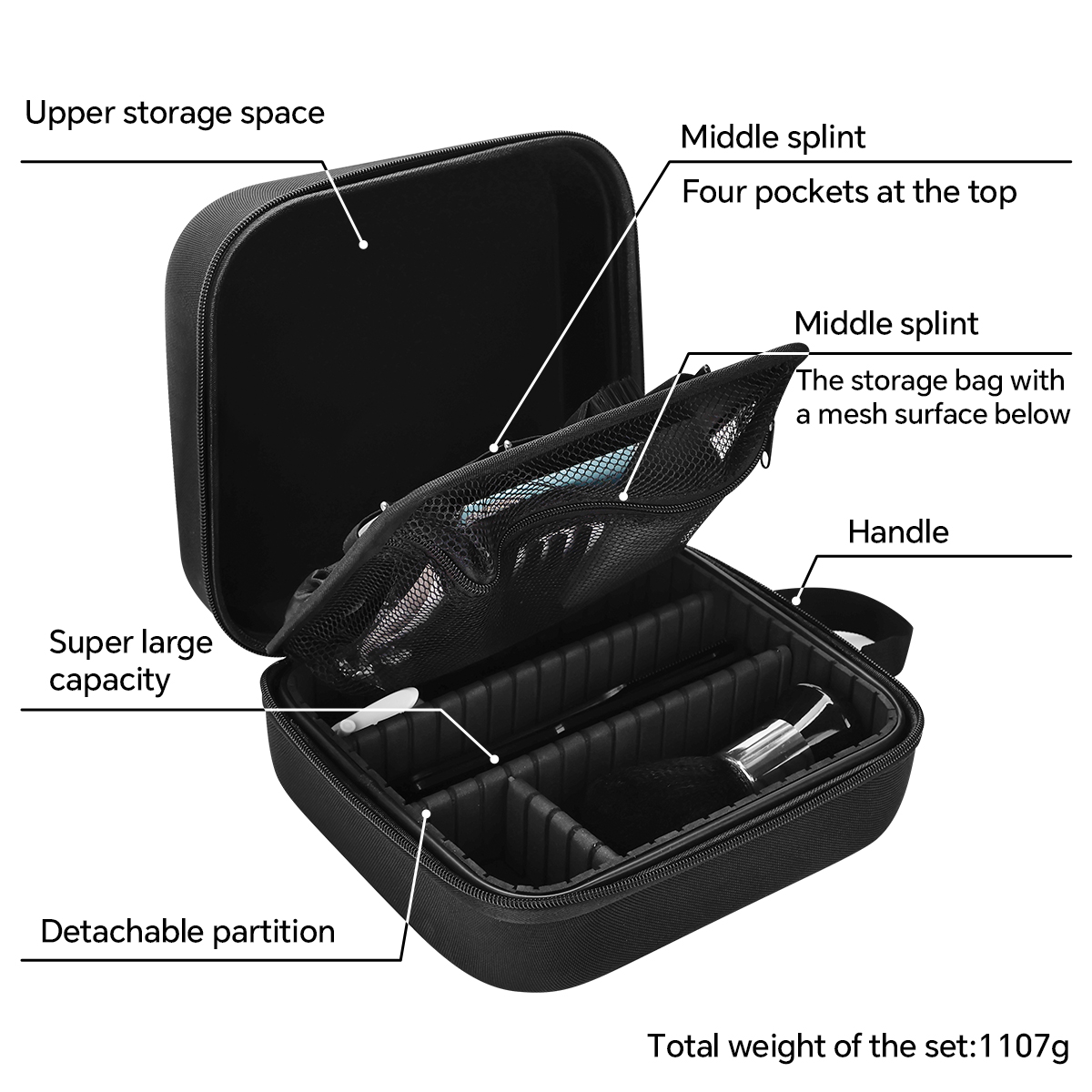 Professional Barber Storage Ha - Travel Accessories Display 评论和价格